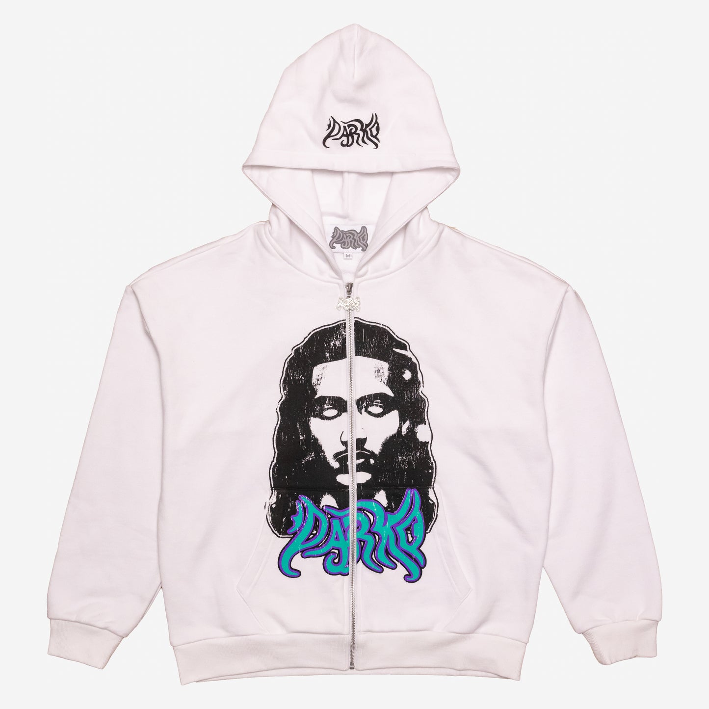 White Hooded Sweatshirt