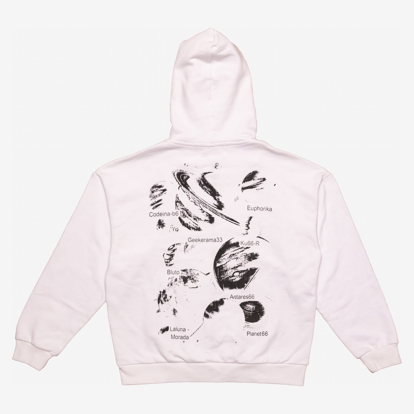 White Hooded Sweatshirt